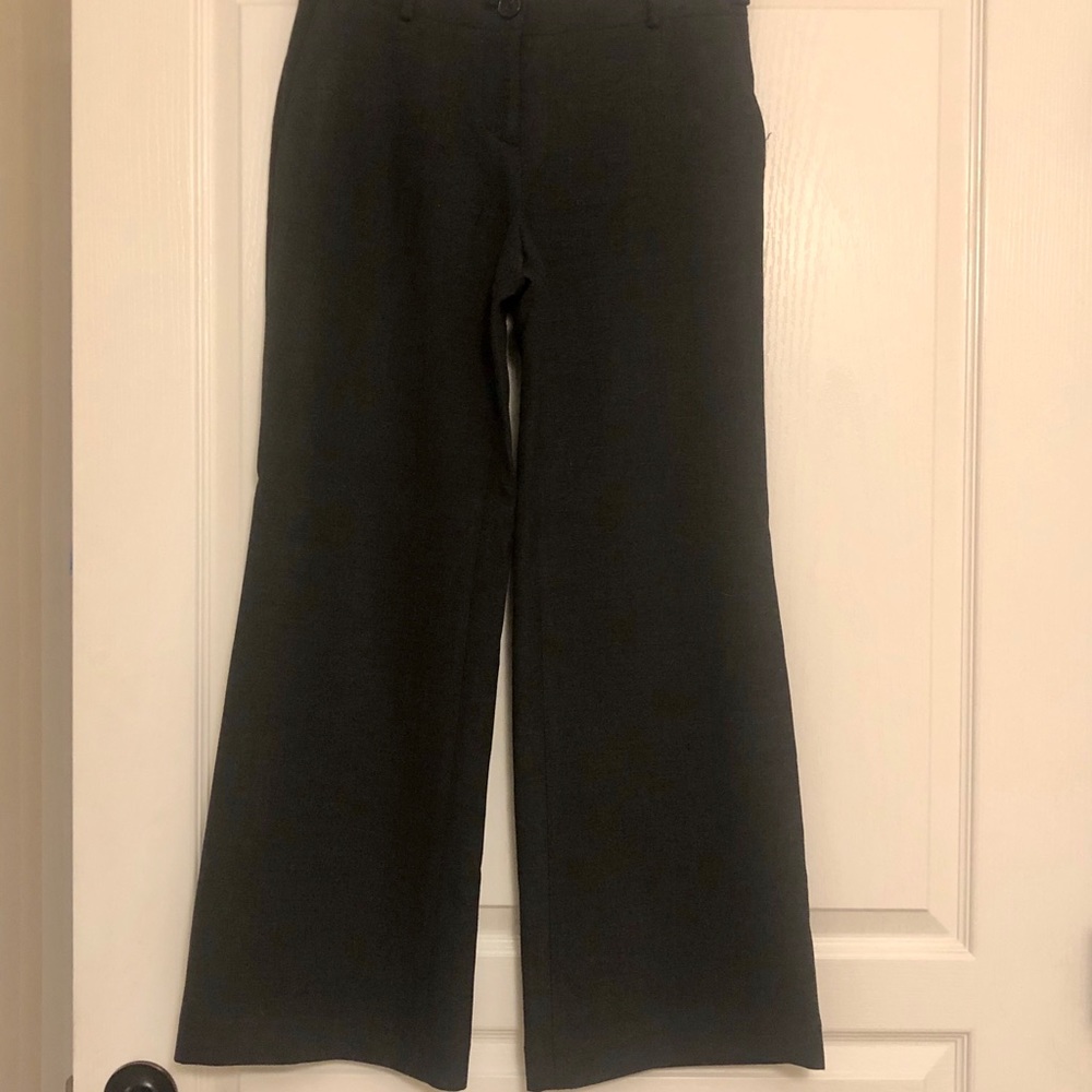 Size 4P Charcoal Gray LOFT “Julie” Trousers